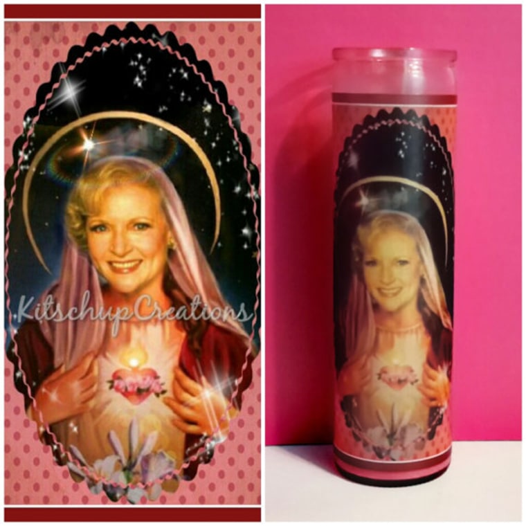 Etsy artist makes religious candle inspired by the Golden Girls