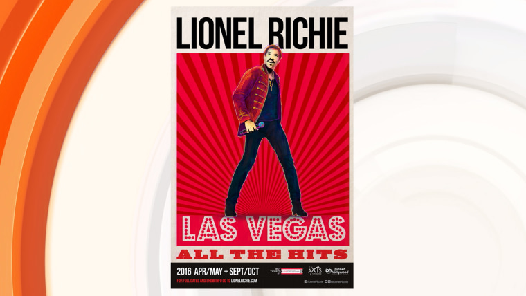 Lionel Richie in Las Vegas poster