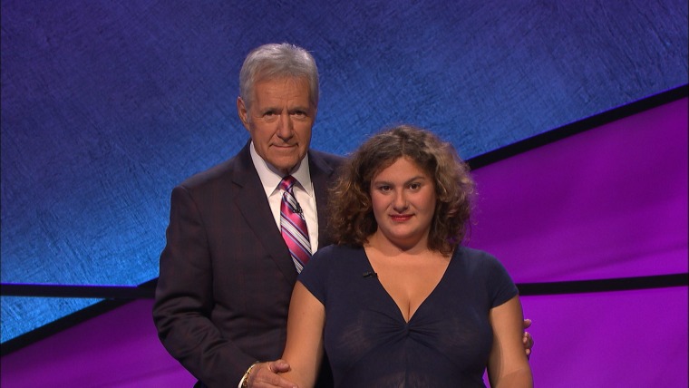 In a "Jeopardy!" episode premiering Sept. 16, 2015, contestant Talia Lavin found a way to get host Alex Trebek to say the phrase "Turd Ferguson," a reference to a "Saturday Night Live" sketch about "Celebrity Jeopardy!"