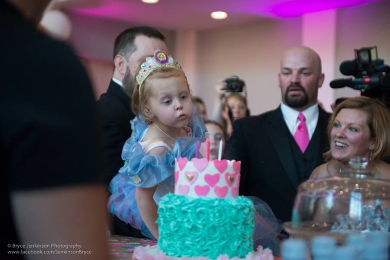 Lila May Schow got a Cinderella-themed bash