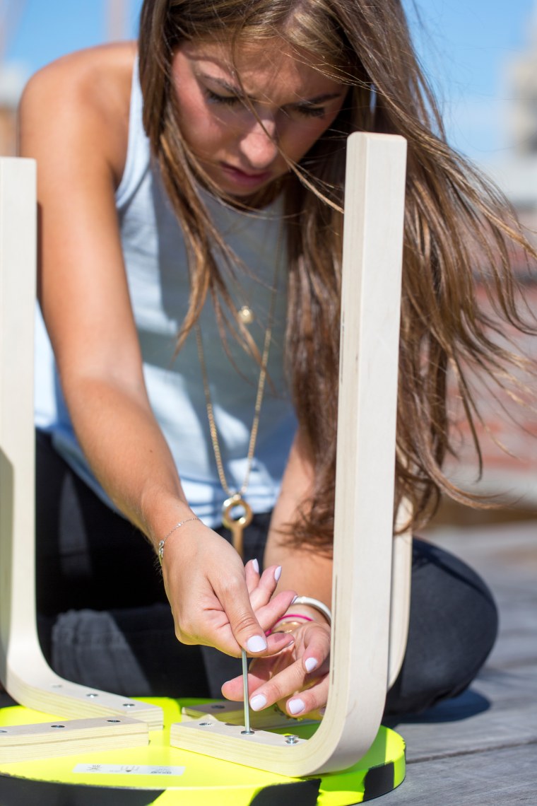 Bumblebee kids' stool - Ikea hacks for your home