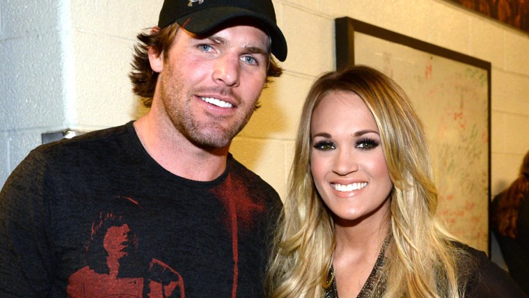 Mike Fisher and Carrie Underwood