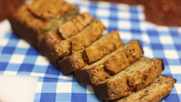 Banana bread loaf