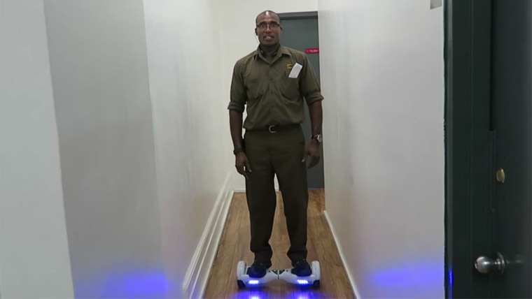 Marlan Franklyn, Hover Board Delivery Man