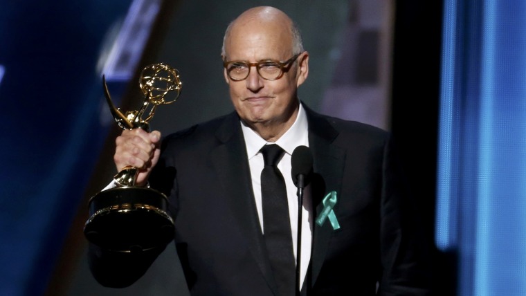 Image: Jeffrey Tambor accepts the award for Outstanding Lead Actor In A Comedy Series for Amazon Studios' "Transparent" at the 67th Primetime Emmy Awards in Los Angeles