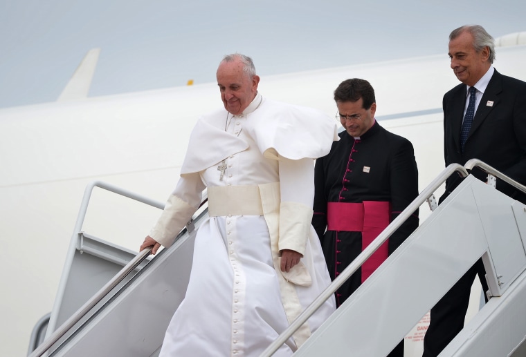 Image: US-VATICAN-RELIGION-POPE-ARRIVAL