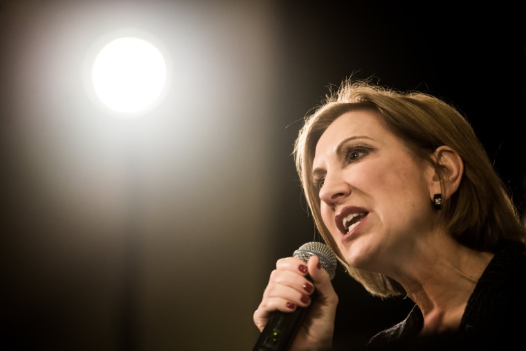 Image: Carly Fiorina Campaigns In South Carolina