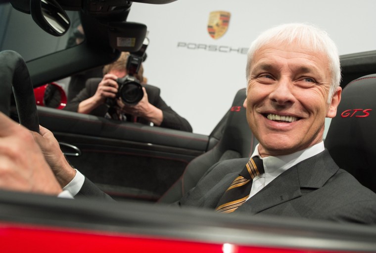 Image: Porsche chief tipped to take over as VW chief