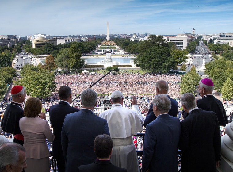 Image: Pope Francis Addresses Joint Meeting Of U.S. Congress