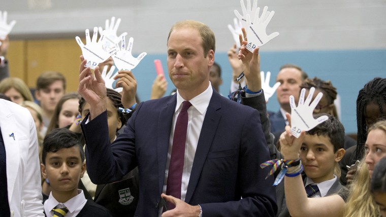 Image: Duke Of Cambridge Visits The Diana Award Anti-Bullying Campaign