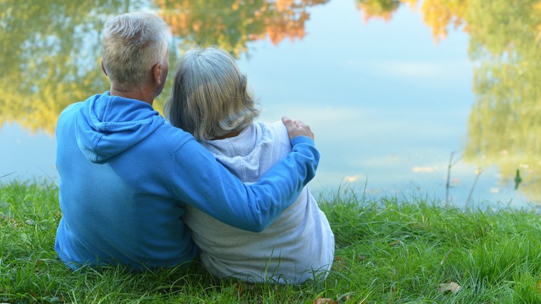 Retired couple