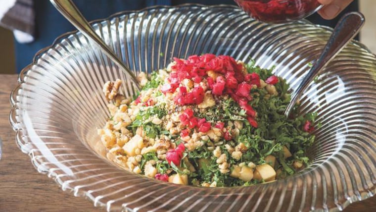 Kale, Apple and Onion Tabbouleh