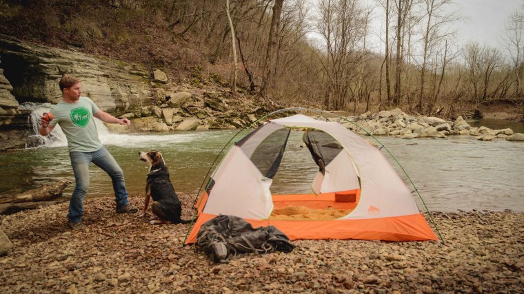 Ryan Carter founded the Instagram account and Lifestyle brand, Camping With Dogs
