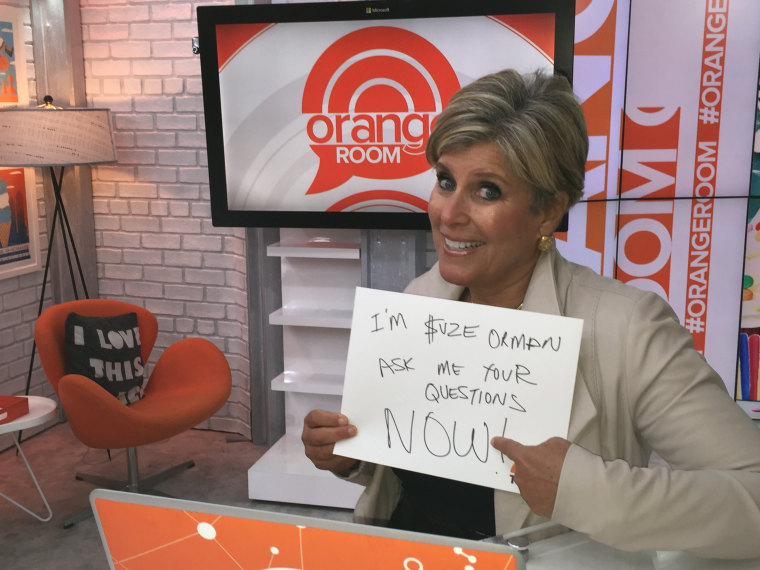 Suze Orman's Facebook chat