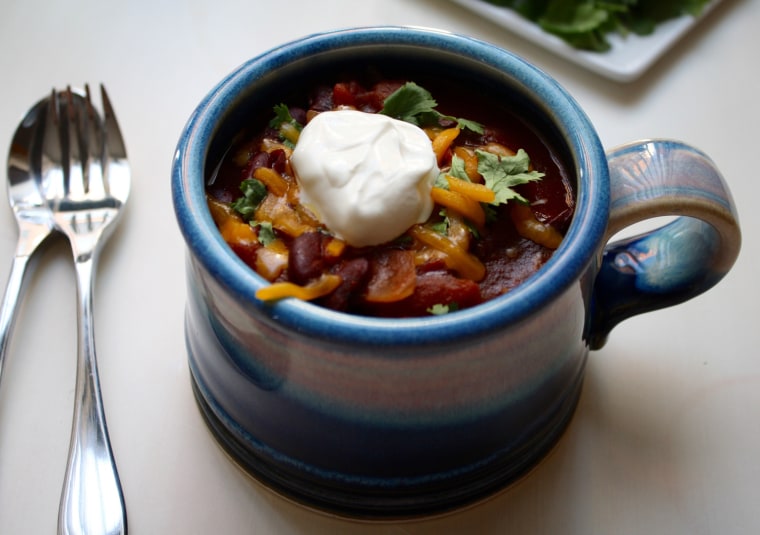 Slow-Cooker Beef and Beer Chili recipe