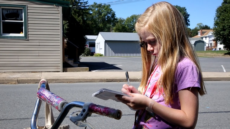 9-year-old reporter Hilde Lysiak