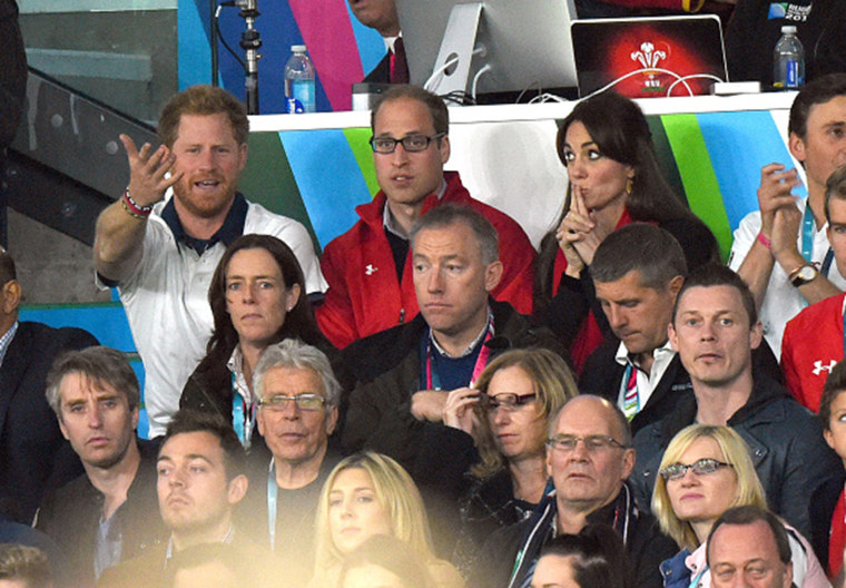 Royals And Celebrities Attend The Rugby World Cup