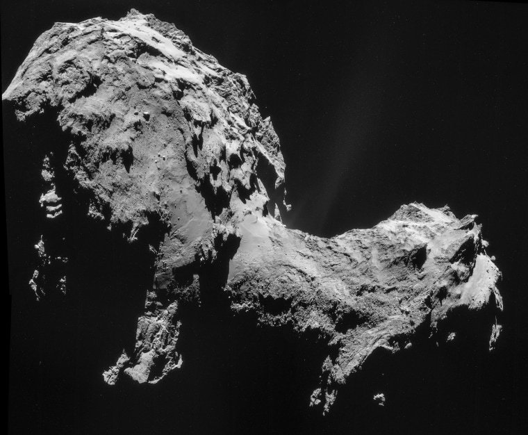 Image: Comet 67P/Churyumov-Gerasimenko