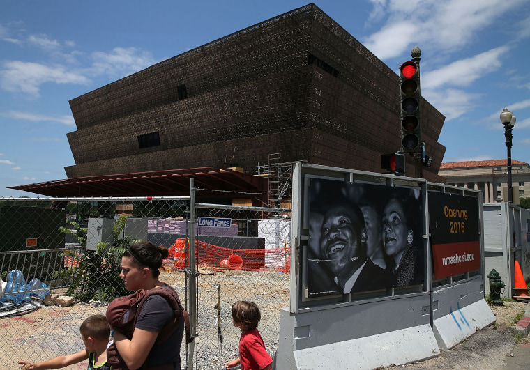 Construction Continues On The National Museum of African American History To Open In 2016