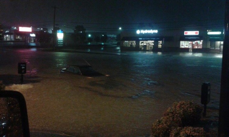 Image: Flash floods in Spartanburg, South Carolina