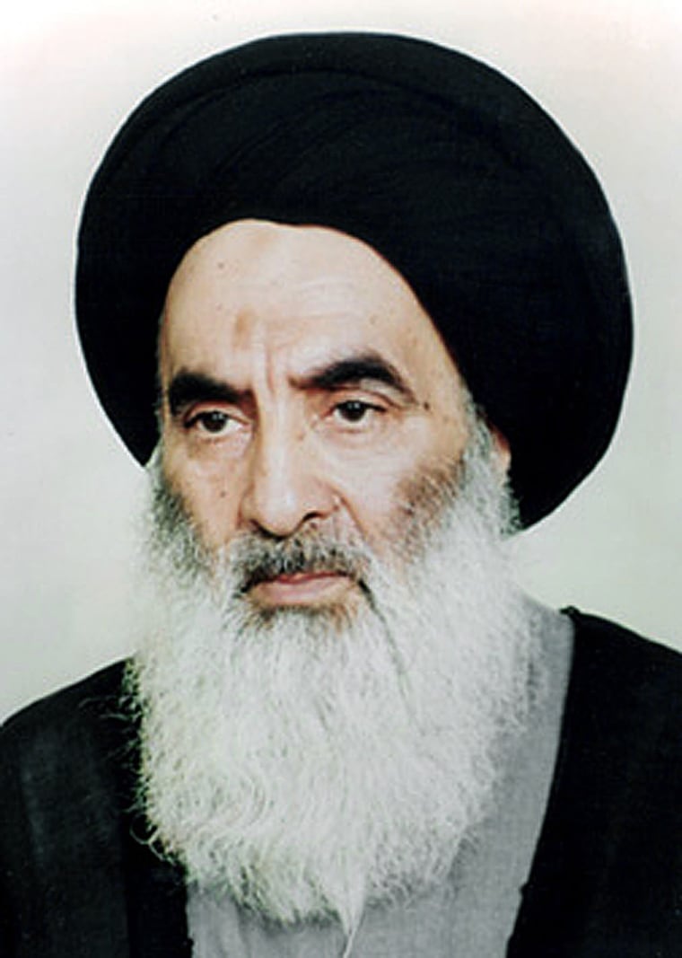 Image: Grand Ayatollah Ali al-Sistani