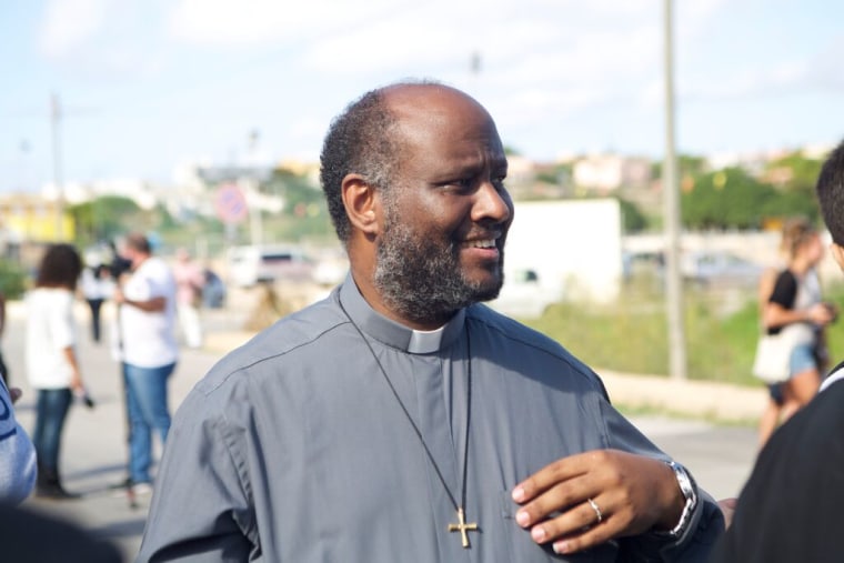 Image: Father Abba Mussie Zerai