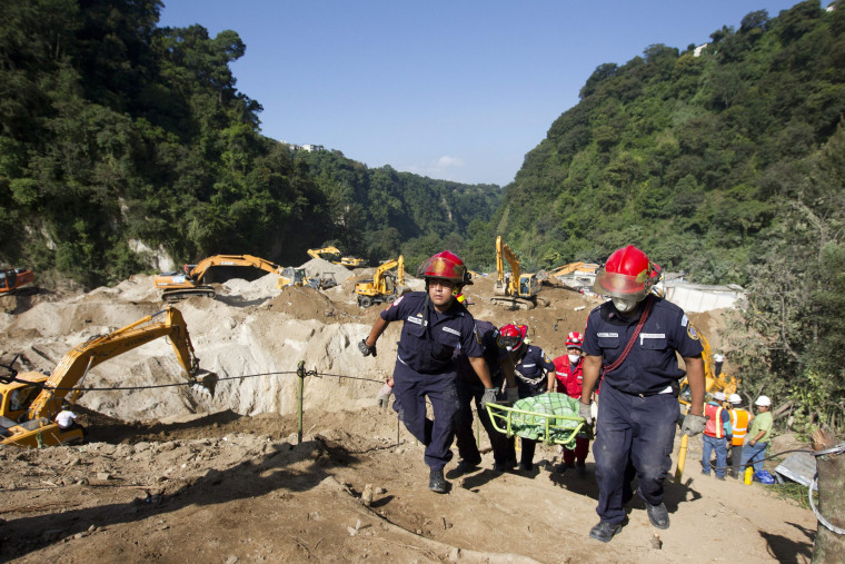 Image: Death toll in Guatemala's landslide rises to 88