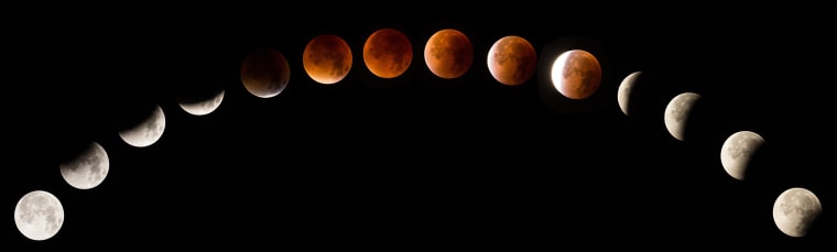 Image: A Total Lunar Eclipse Spawns Blood Supermoon