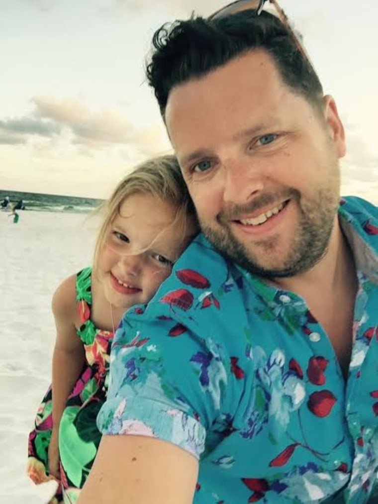 Ben Nunery and his daughter Olivia take adorable new selfie