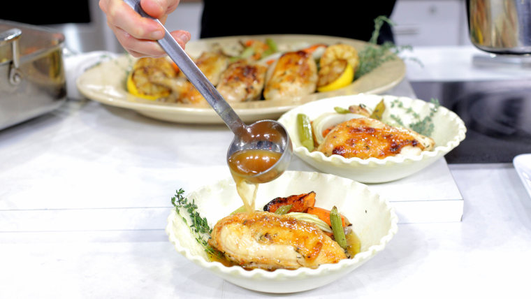 Chef Amanda Freitag makes “Lusty” Lemon Chicken on TODAY, September 29, 2015.