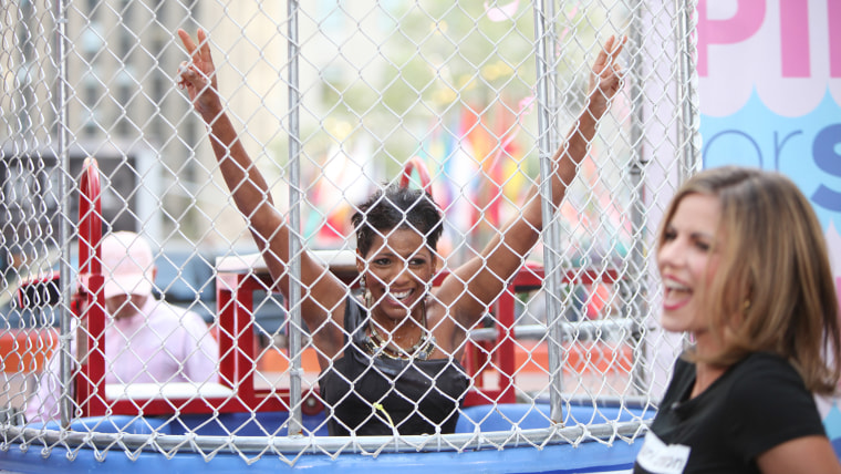 Tamron gets dunked on the plaza