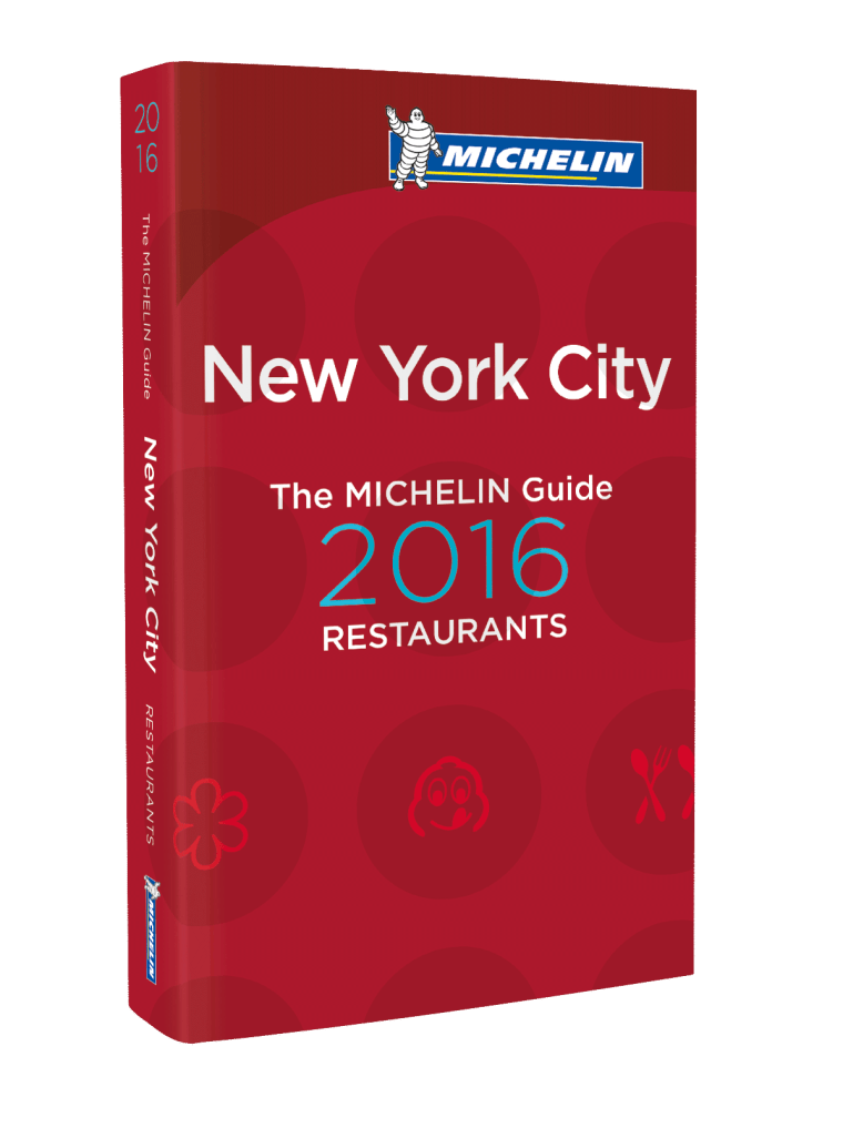 2016 New York Michelin guide
