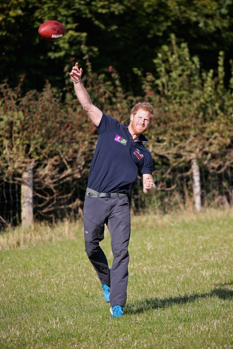 Image: Prince Harry Joins Walking With The Wounded's Walk Of Britain