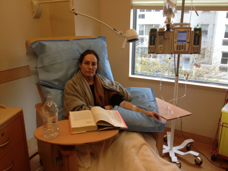 Chemotherapy treatment at Memorial Sloan Kettering Hospital