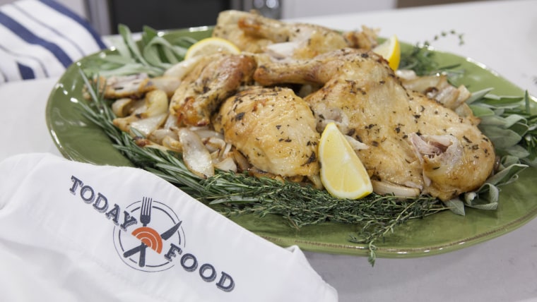 Al Roker's perfect roasted chicken on TODAY.