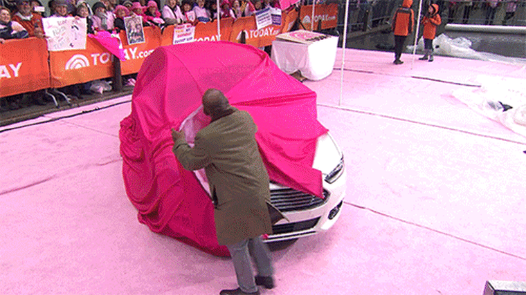 Pink Power car reveal