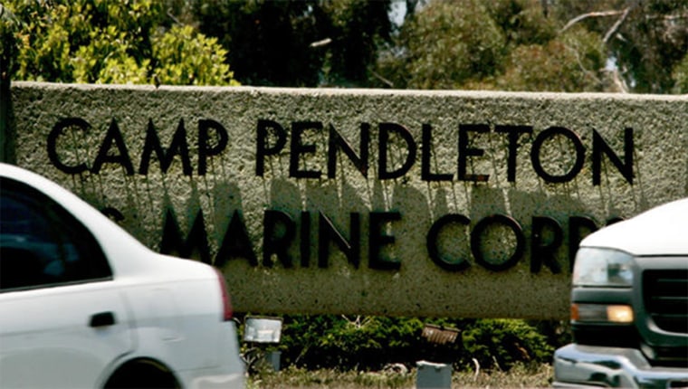 Image: Camp Pendleton sign