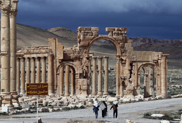 Image: Palmyra's Arch of Triumph