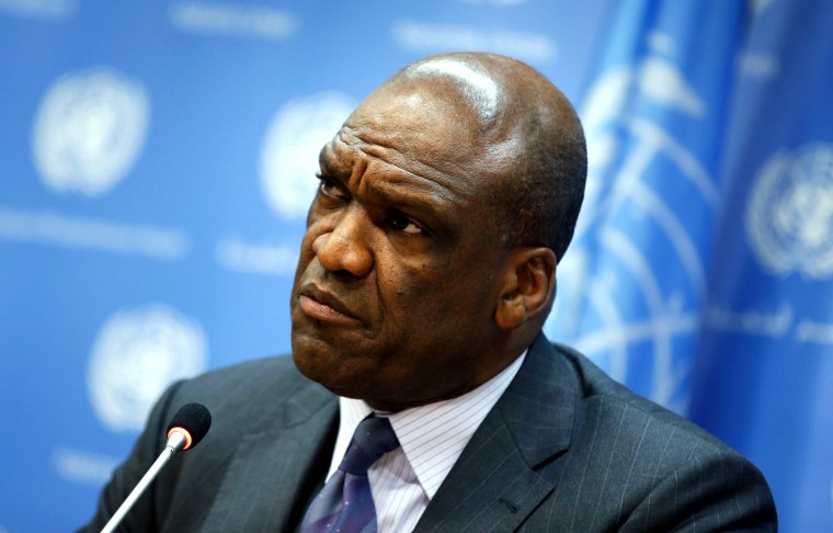 Image: Ambassador John Ashe of Antigua and Barbuda