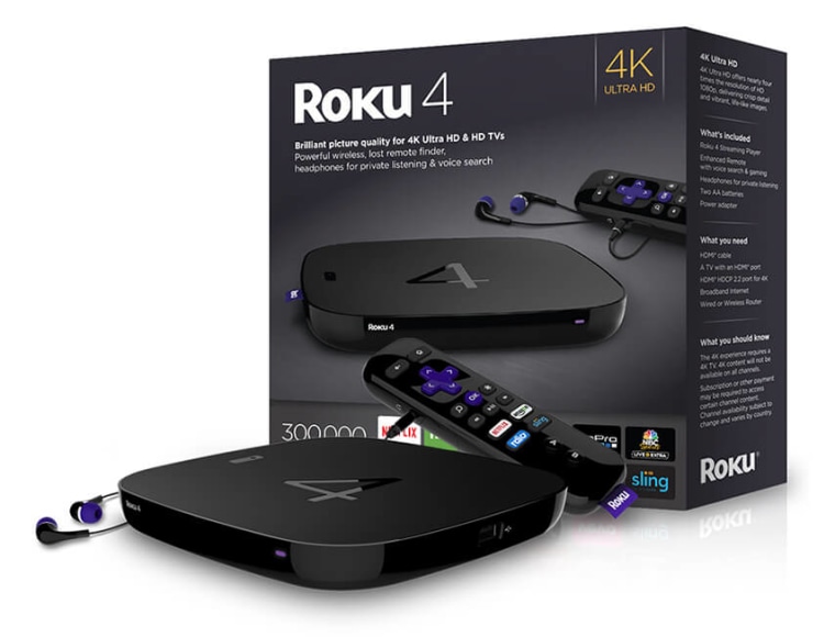 Stream Wars: New Roku 4 Can Handle 4K Video