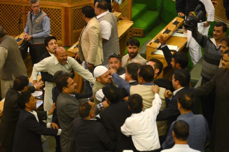 Image: INDIA-KASHMIR-POLITICS-BEEF