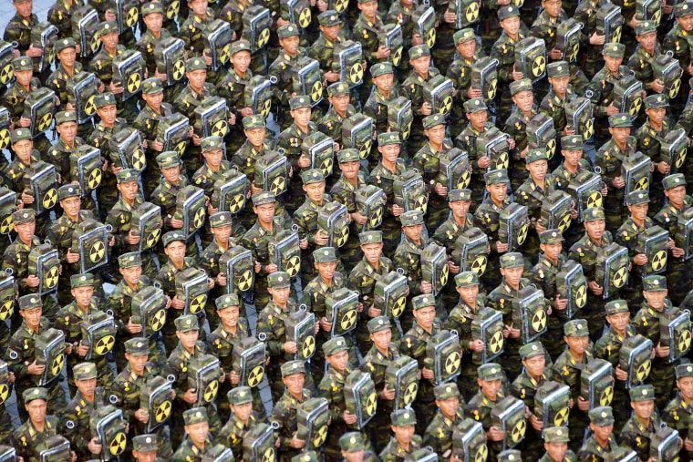 Image: North Korean military parade