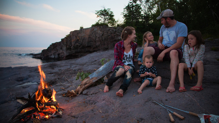 Family reunited with their long lost gopro