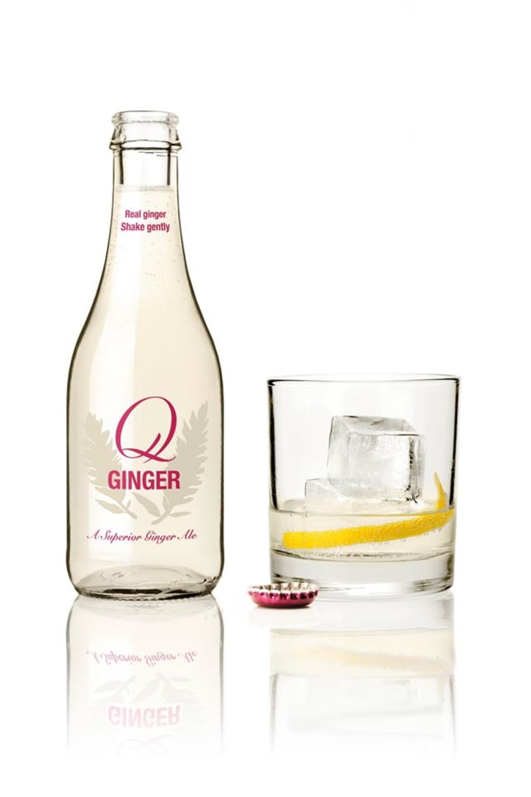 Q Ginger craft soda