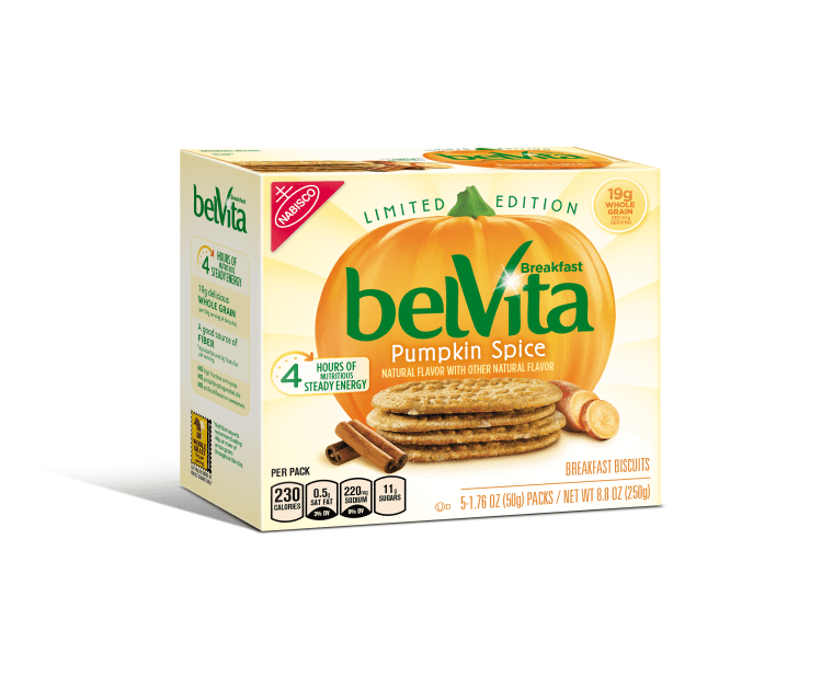 Belvita Pumpkin Spice Breakfast Biscuits