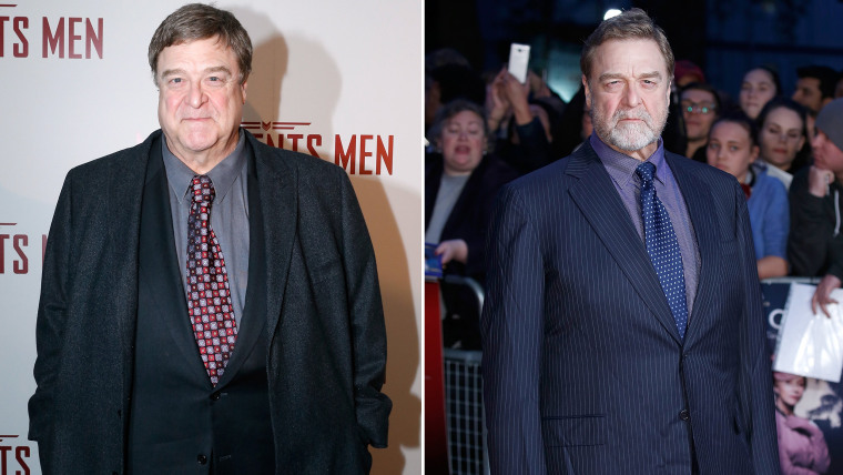 John Goodman shows off dramatic weight loss on 'Trumbo' red carpet