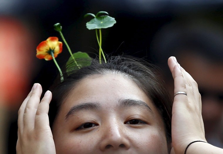 Sprout Hair Pins Are The Latest Trend In China Bored Panda