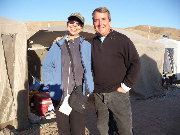 NBC News Senior Producer Erika Angulo and NBC News correspondent Kerry Sanders, who covered the heartwrenching struggle to rescue the 33 Chilean miners and who witnessed the happy ending.