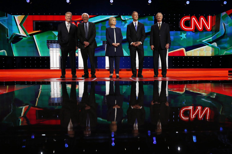 Image: U.S. Democratic Presidential debate