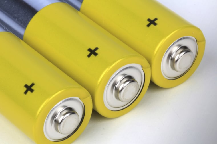 Three batteries